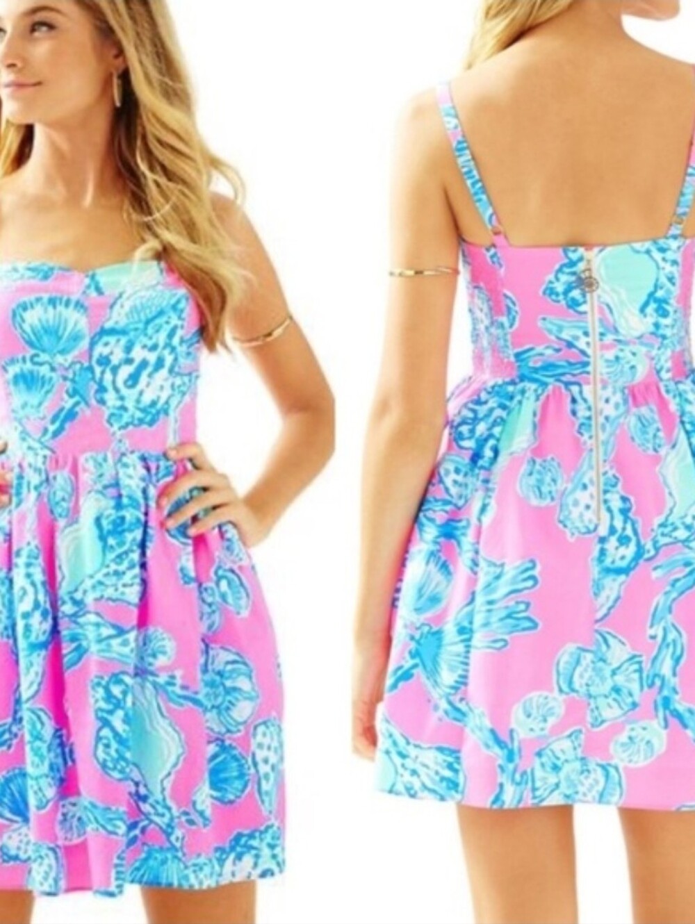 Lilly Pulitzer Ardleigh Dress In Pink Pout Barefoot Princess Size 2